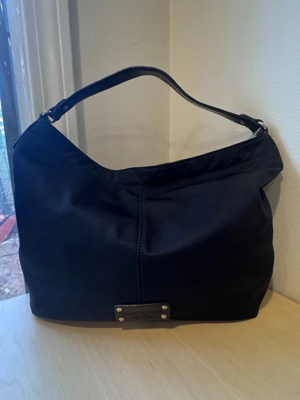 Kate Spade Black Nylon Shoulder Bag – LIGHTWEIGHT & PRACTICAL 🔥